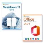 Microsoft Windows 11 Home + Microsoft Office 2021 Professional