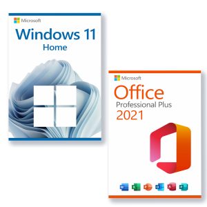 Microsoft Windows 11 Home + Microsoft Office 2021 Professional