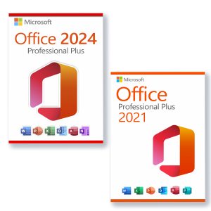Microsoft Office 2024 Professional Plus + Microsoft Office 2021 Professional Plus Licencia para 3 PC