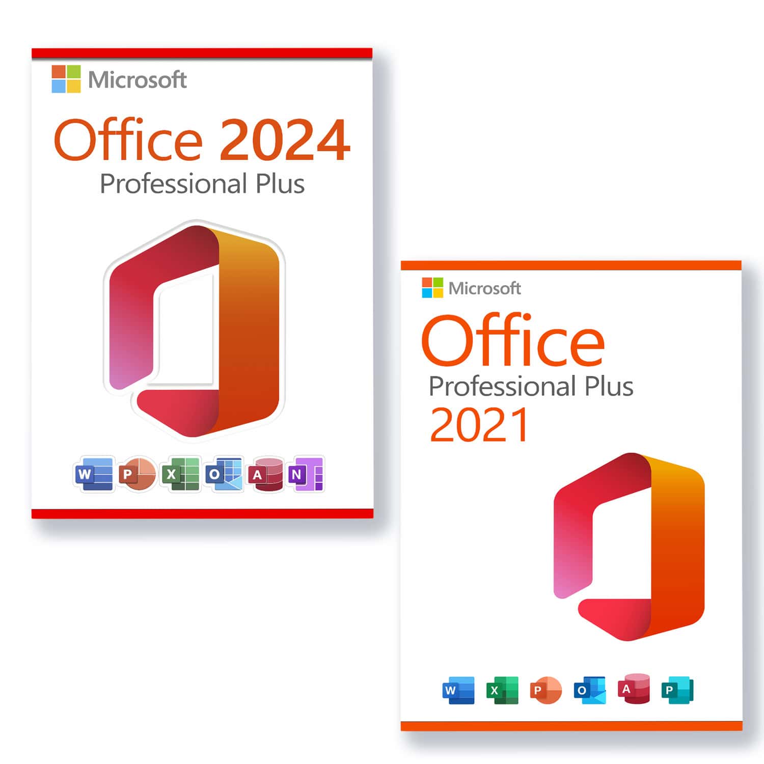 Microsoft Office 2024 Professional Plus + Microsoft Office 2021 Professional Plus Licencia para 3 PC