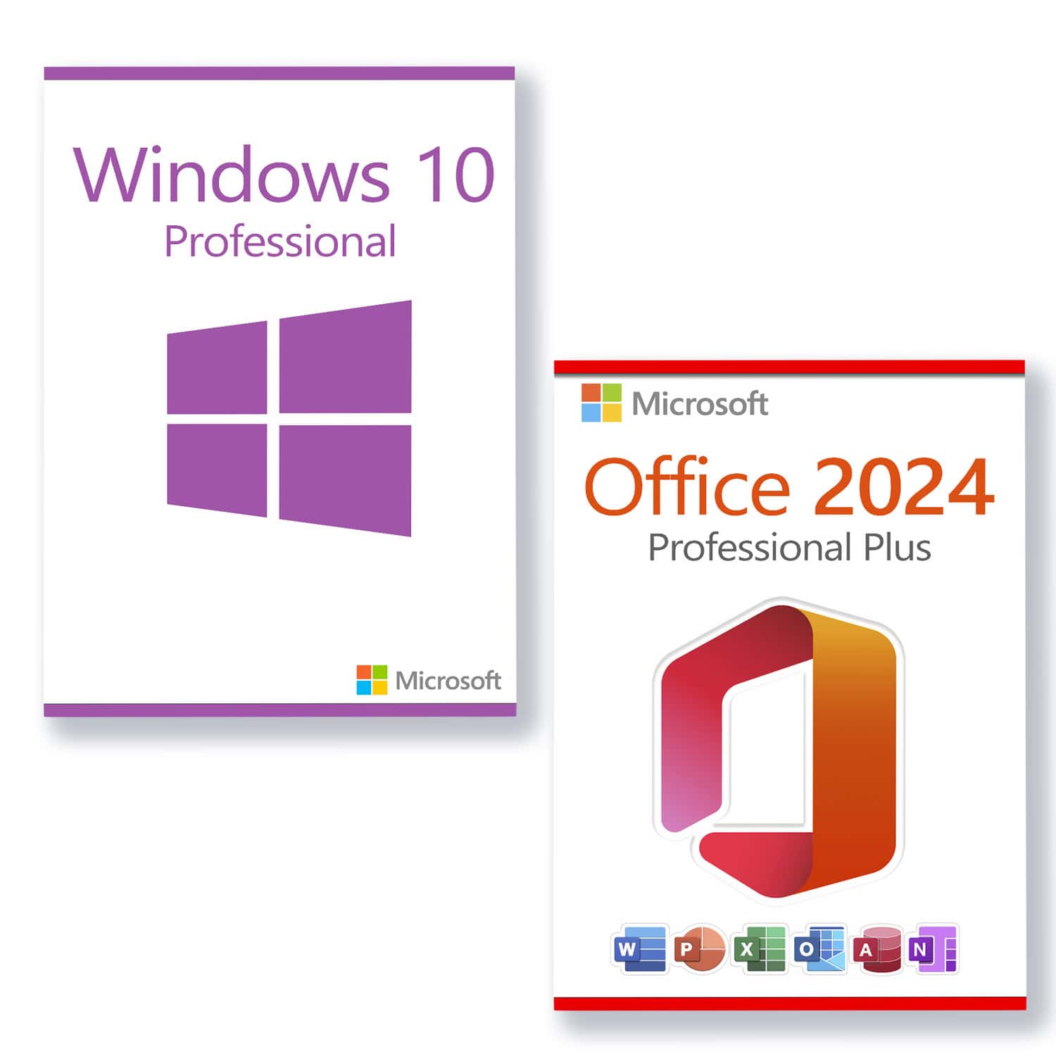 Microsoft Office 2024 Professional Plus + Microsoft Windows 10 Professional para 3 PC