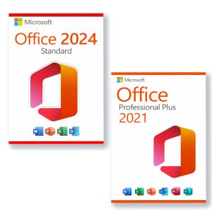 Microsoft Office 2024 Standard + Microsoft Office 2021 Professional Plus Licencia para 3 PC