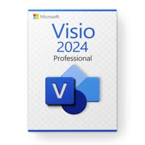 Microsoft Visio 2024 Professional Licencia para 3 PC